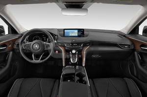 Acura TLX Advance Package 4 Door Sedan 2021 dashboard