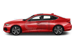 Acura TLX Advance Package 4 Door Sedan 2021 side view