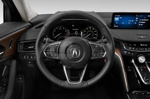 Acura TLX Advance Package 4 Door Sedan 2021 steering wheel
