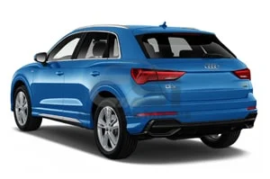 2021 Audi Q3 S line 35 TDI quattro 6 vitesses Door 5 SUV_Angular rear
