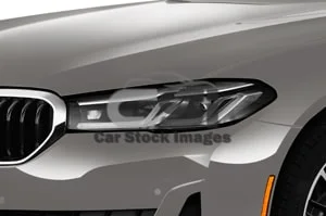 2021 BMW 5 Series 530e Sport 4 Door Sedan Head light