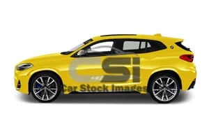 2021 BMW X2 M35i 5 Door SUV Side view
