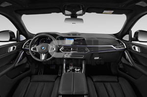 2021 BMW X6 M50i 5 Door SUV Dash board