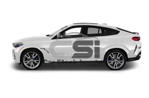 2021 BMW X6 M50i 5 Door SUV Side view