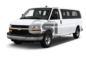 2021 Chevrolet EXPRESS PASSENGER 3500 LS Extended 5 Door Passenger Van Angular front