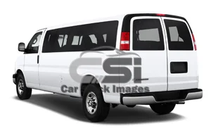 2021 Chevrolet EXPRESS PASSENGER 3500 LS Extended 5 Door Passenger Van Angular rear
