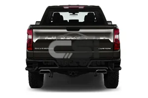 2021 Chevrolet Silverado 1500 Double Cab Custom Trail Boss 4 Door Trucks Rear view