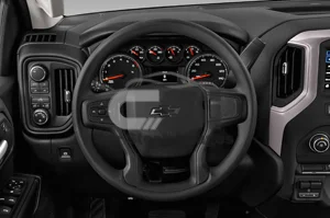 2021 Chevrolet Silverado 1500 Double Cab Custom Trail Boss 4 Door Trucks Steering wheel