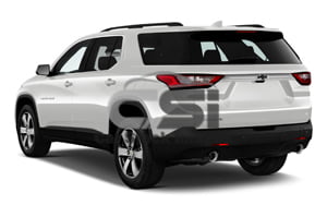 2021 Chevrolet Traverse 3LT 5 Door SUV Angular rear