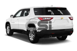 2021 Chevrolet Traverse LS 5 Door SUV Angular rear