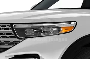 2021 Ford Explorer Limited 5 Door SUV Head light