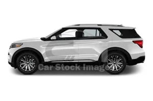 2021 Ford Explorer Limited 5 Door SUV Side view