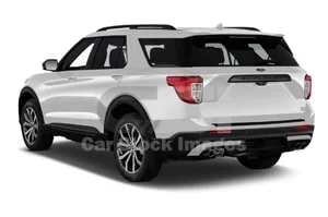 2021 Ford Explorer ST 5 Door SUV Angular rear