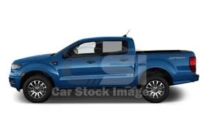 2021 Ford Ranger XLT 4 Door Trucks Side view