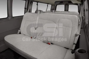 2021 GMC Savana 2500 Passenger Van Rear seat