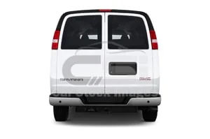 2021 GMC Savana 2500 Passenger Van Rear view