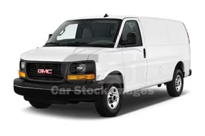 2021 GMC Savana 2500 Work Van Angular front