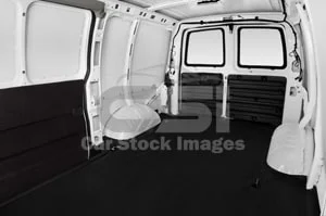 2021 GMC Savana 2500 Work Van Rear seat