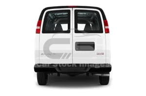 2021 GMC Savana 2500 Work Van Rear view