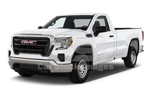 2021 GMC Sierra 1500 2 Door Van Angular front