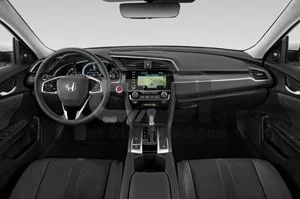 2021 Honda Civic Touring 4 Door Sedan Dash board