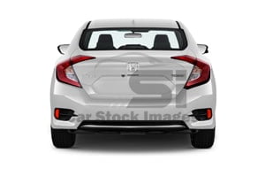 2021 Honda Civic Touring 4 Door Sedan Rear view