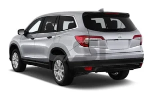 2021 Honda Pilot LX 4 Door SUV Angular rear