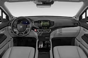 2021 Honda Pilot Touring 4 Door SUV Dash board