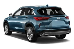 2021 Infiniti QX50 Luxe 5 Door SUV Angular rear