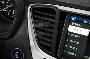 2021 Hyundai Accent Ltd 4 Door Sedan Airvents