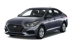2021 Hyundai Accent SE 4 Door Sedan Angular front
