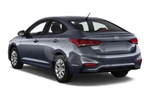 2021 Hyundai Accent SE 4 Door Sedan Angular rear