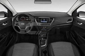 2021 Hyundai Accent SE 4 Door Sedan Dash board