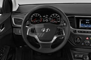 2021 Hyundai Accent SE 4 Door Sedan Steering wheel