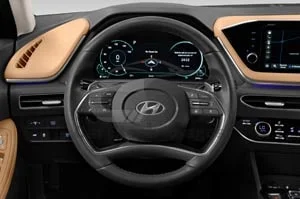 2021 Hyundai Sonata Hybrid Limited 4 Door Sedan Steering wheel
