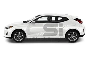 2021 Hyundai Veloster 2 Door Hatchback Side view