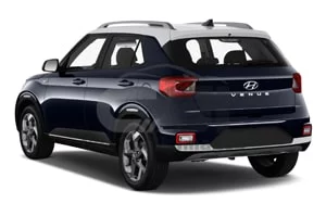 2021 Hyundai Venue Denim 5 Door SUV Angular rear