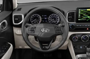2021 Hyundai Venue Denim 5 Door SUV Steering wheel