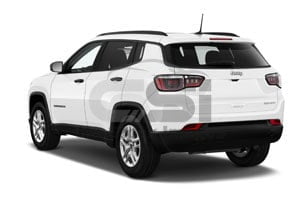 2021 Jeep Compass Sport 5 Door SUV Angular rear