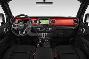 2021 Jeep Wrangler Rubicon 3 Door SUV Dash board