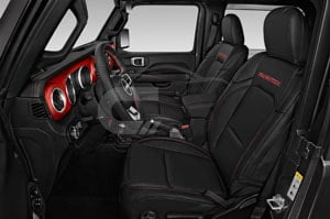 2021 Jeep Wrangler Rubicon 3 Door SUV Front seat