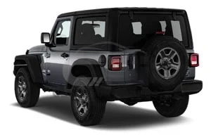 2021 Jeep Wrangler Sport 3 Door SUV Angular rear