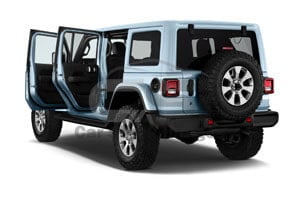 2021 Jeep Wrangler Unlimited Sahara 5 Door SUV Doors