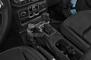 2021 Jeep Wrangler Unlimited Sahara 5 Door SUV Gear shift