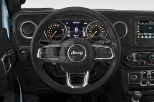 2021 Jeep Wrangler Unlimited Sahara 5 Door SUV Steering wheel