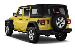2021 Jeep Wrangler Unlimited  Sport 5 Door SUV Angular rear