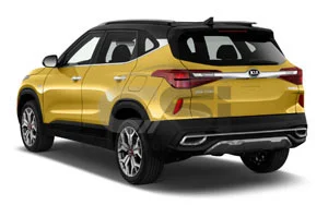 2021 KIA Seltos SX 5 Door SUV Angular rear