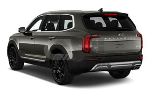 2021 Kia Telluride SX 4 Door SUV Angular rear
