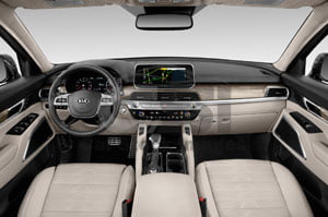 2021 Kia Telluride SX 4 Door SUV Dash board