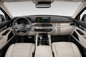 2021 Kia Telluride SX 4 Door SUV Dash board